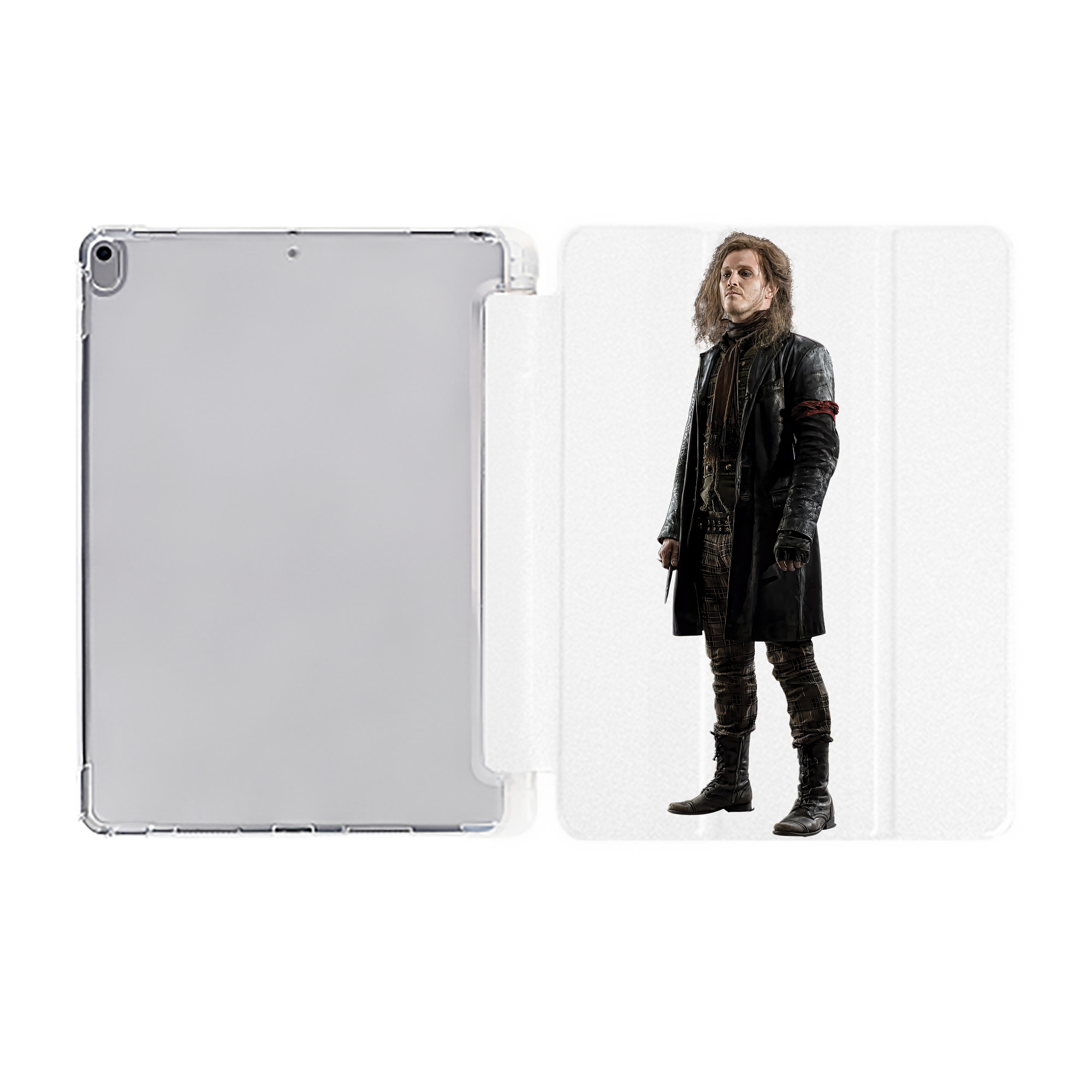 （画像用） Harry Potter ハリー・ポッターシリーズ IPad ケース ペン収納付き 三つ折りスタンド PUレザー×シリコン 対応機種9.5/10.5/10.9インチ